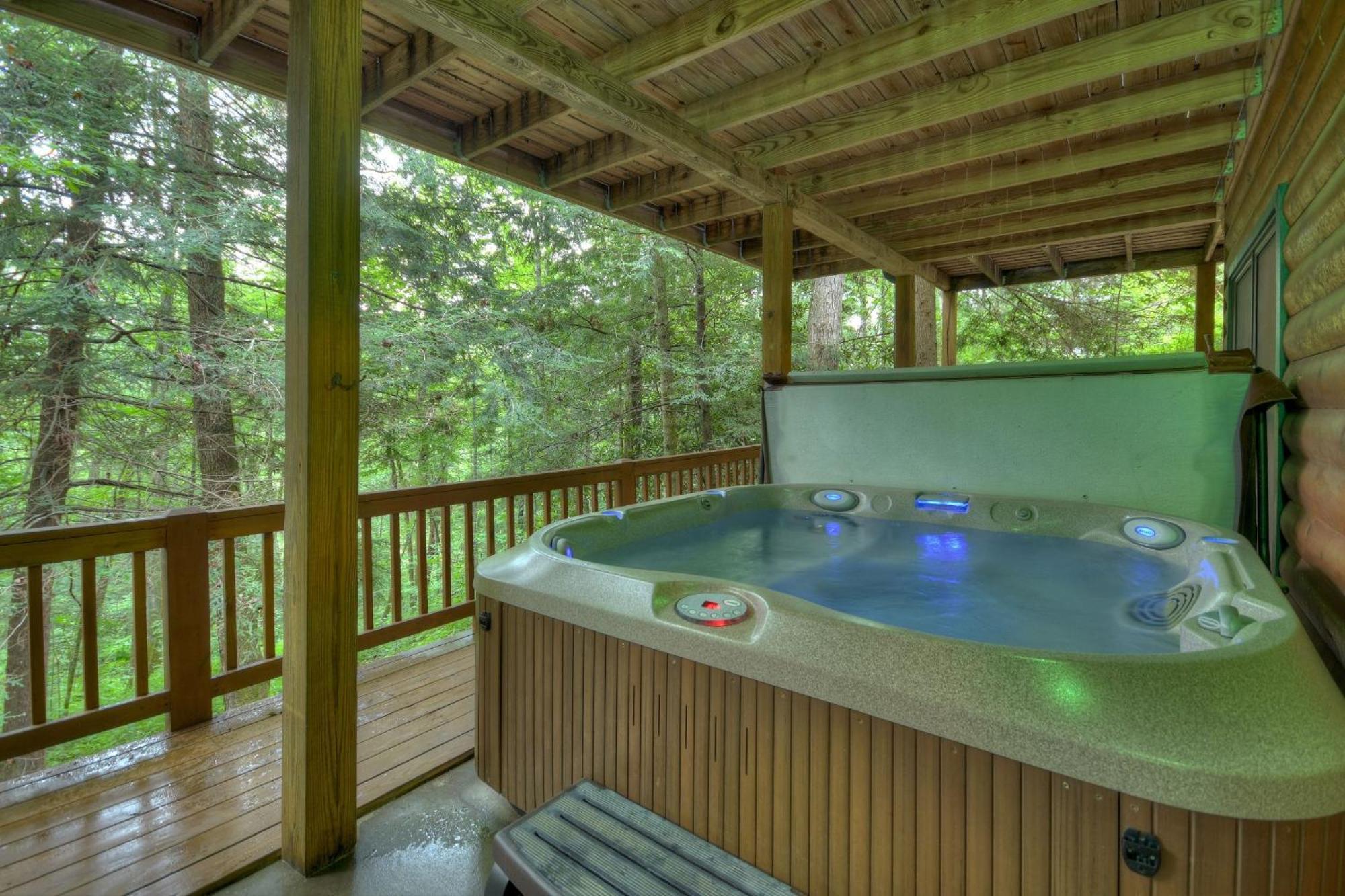 K6 Lodge Gather Around The Firepit Soak In The Hot Tub And Splash In The Creek Blue Ridge Extérieur photo