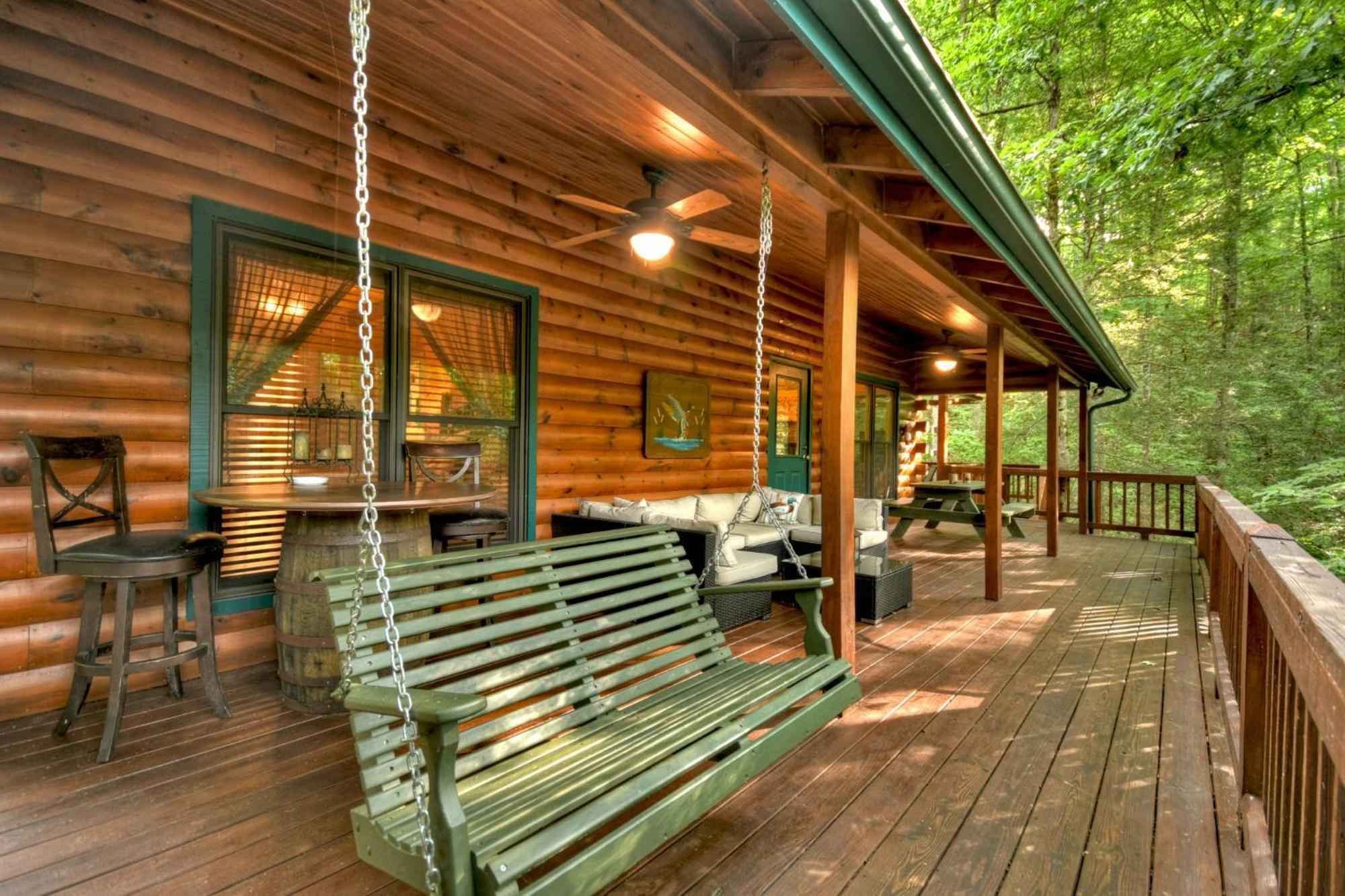 K6 Lodge Gather Around The Firepit Soak In The Hot Tub And Splash In The Creek Blue Ridge Extérieur photo