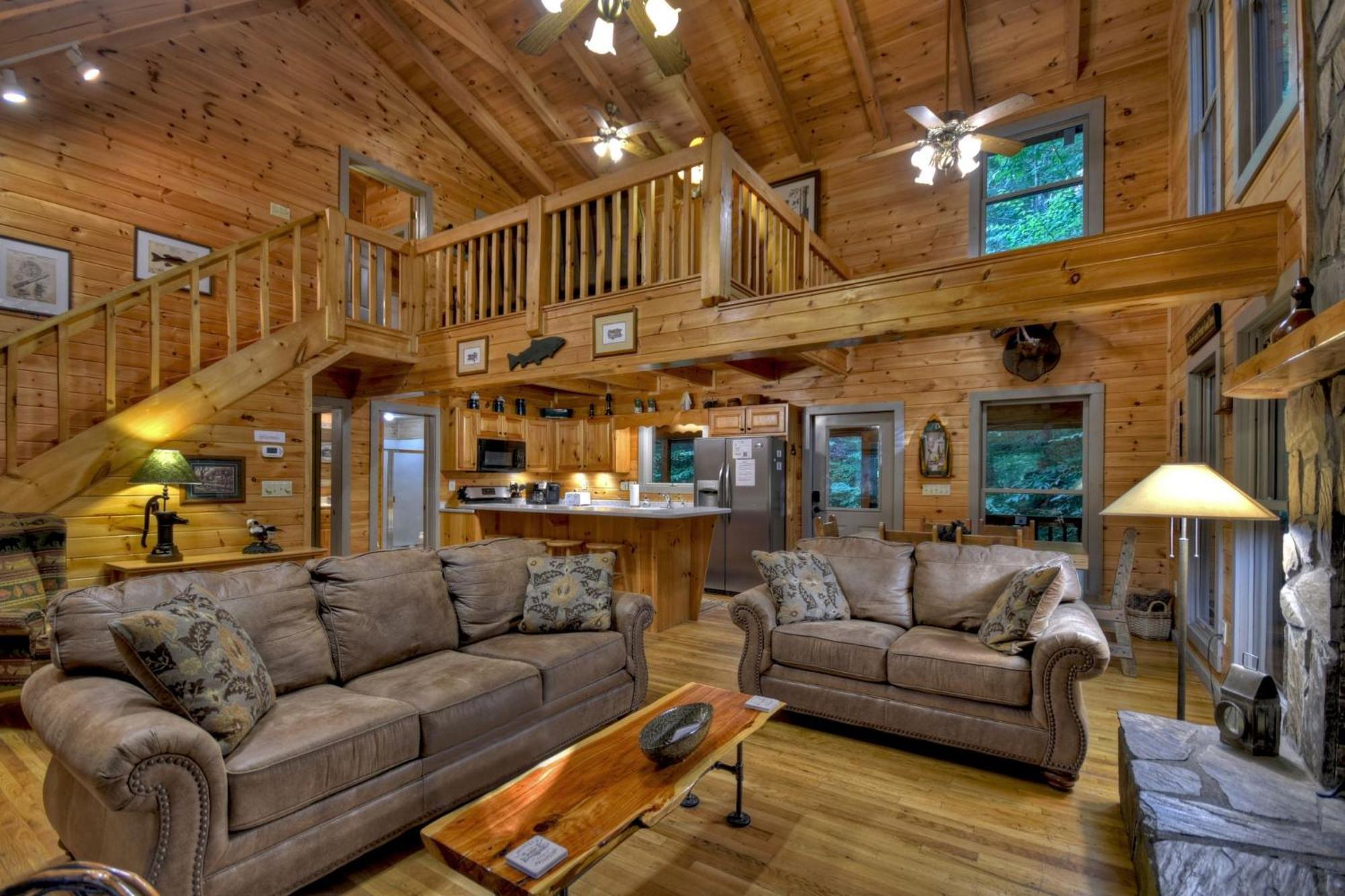 K6 Lodge Gather Around The Firepit Soak In The Hot Tub And Splash In The Creek Blue Ridge Extérieur photo