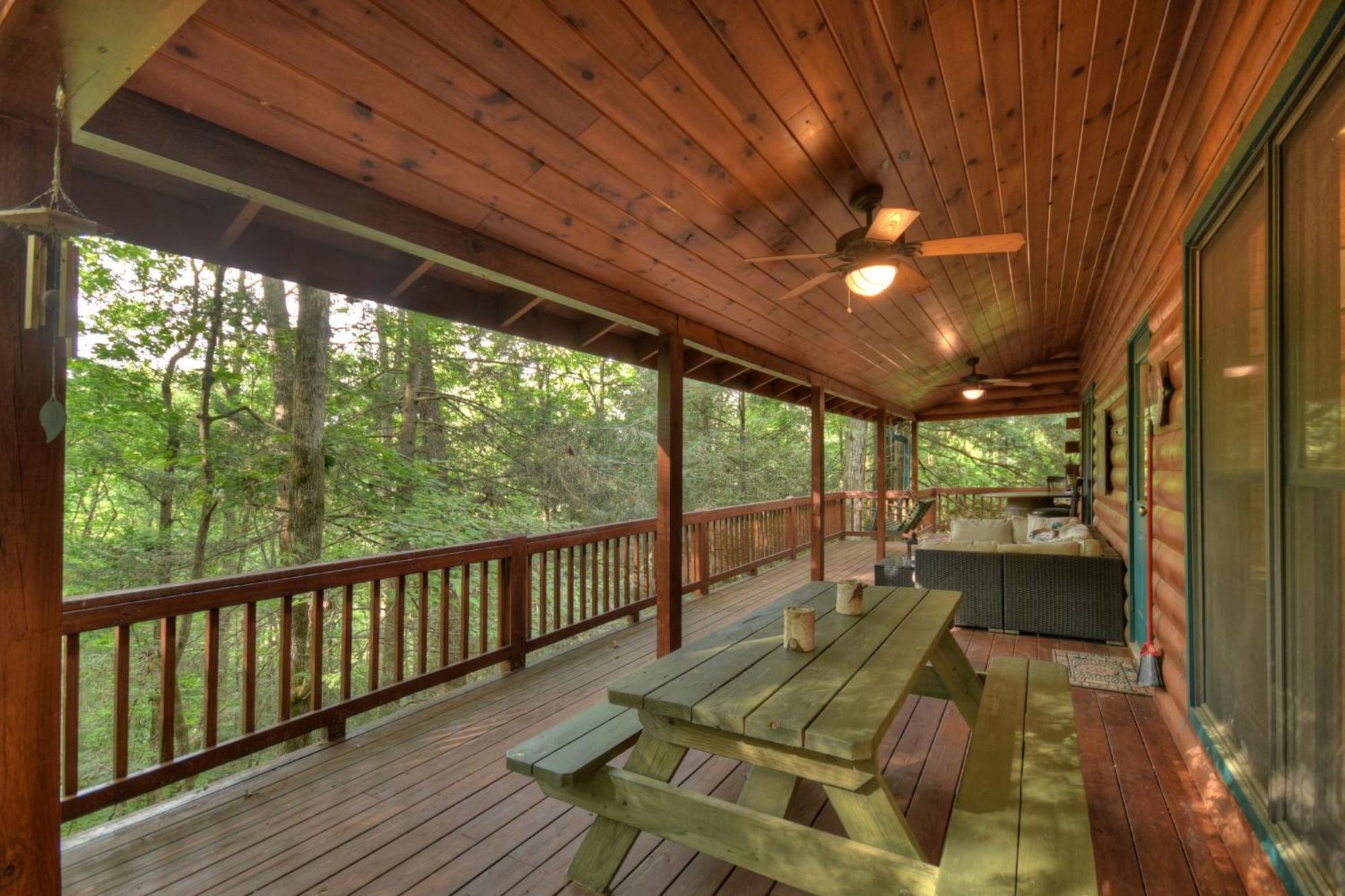 K6 Lodge Gather Around The Firepit Soak In The Hot Tub And Splash In The Creek Blue Ridge Extérieur photo